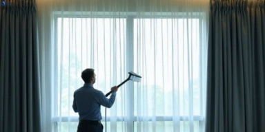 Commercial drapes cleaning service petrie-terrace hotels offices