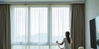 Delicate sheer drape cleaning petrie-terrace Matty Curtain Cleaning